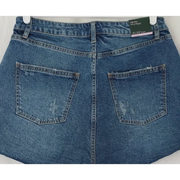 WILD FABLE, short denim shorts, for women, Blue Color. Size 12 NWT. - Picture 7 of 7